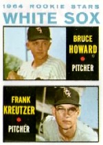 1964 Topps Baseball Cards      107     Rookie Stars-Bruce Howard RC-Frank Kreutzer RC